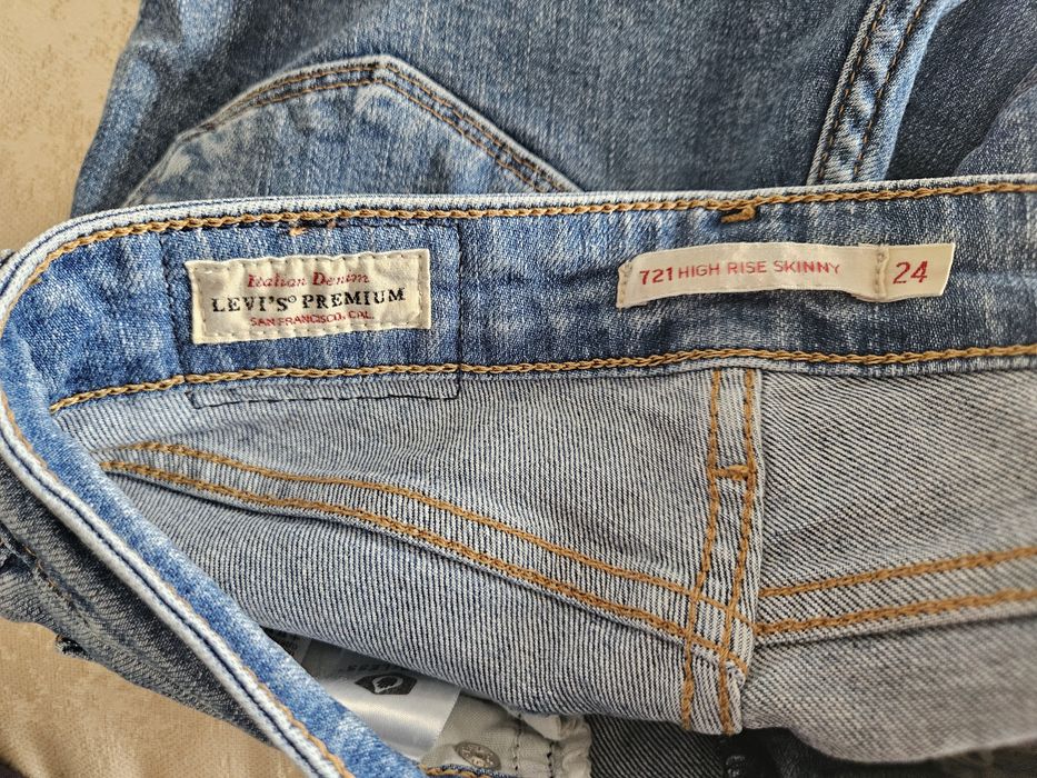 Levi's jeans 721 high rise skinny W24 L30