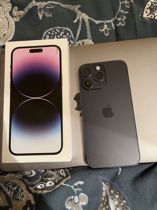 iphone 14 PRO MAX 512gb с кутия и зарядно