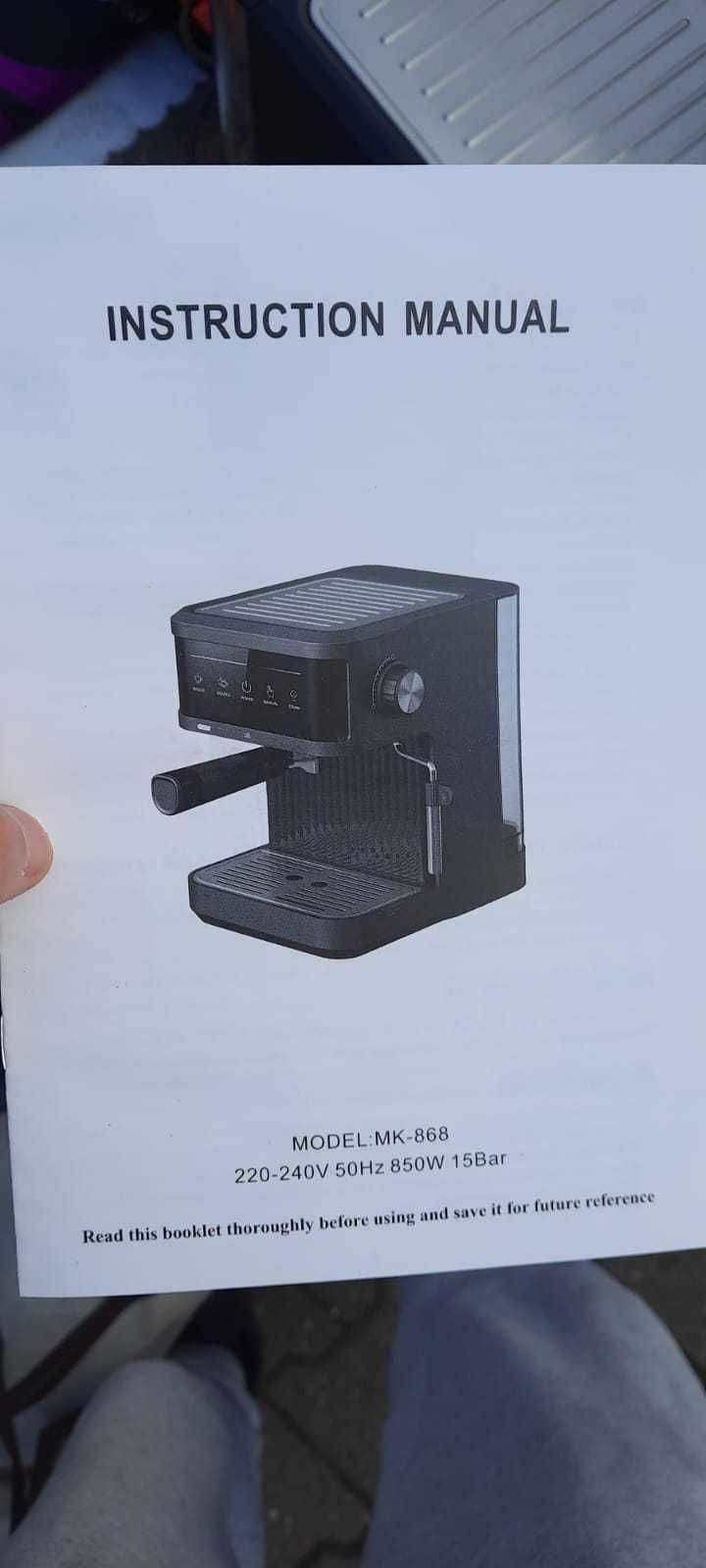 Aparat de cafea espresso Cappuccino and Latte Machine, ecran tactil