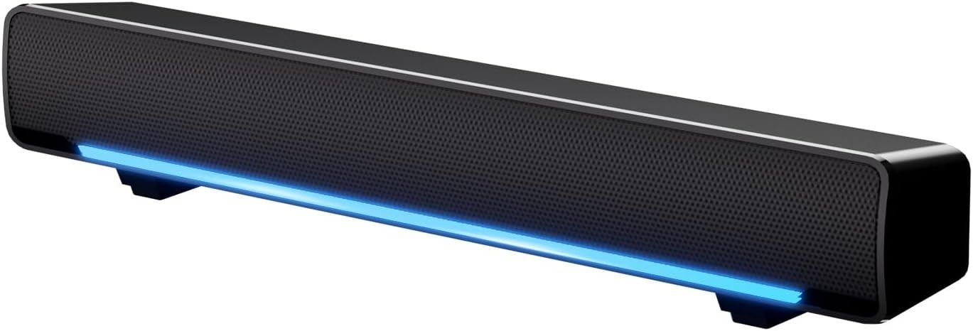 Bluetooth 5.3 RGB soundbar, саундбар за компютър, телевизор, лаптоп