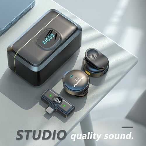 Нов Професионален безжичен микрофон – кристален звук, дълга батерия