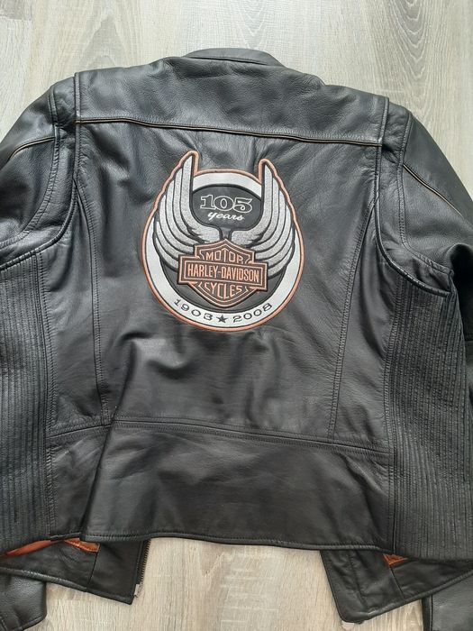 Geaca piele biker