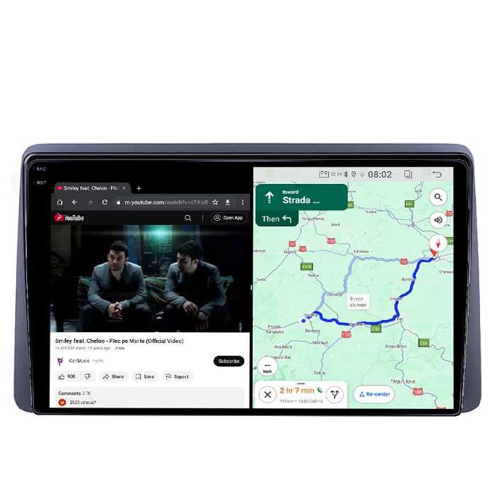 Navigatie dedicata Dacia Duster 2017-2021,  4GB RAM/64GB ROM