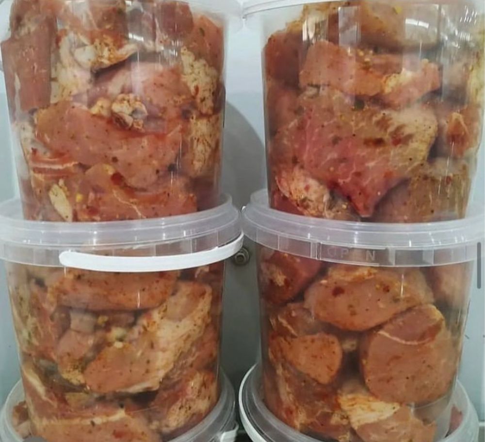 Шашлык из утки и окорочок