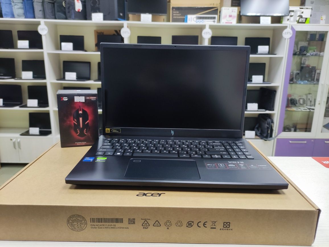 Новые Acer Nitro V15 (RTX 3050 6 gb, Core i5-13 поколения)