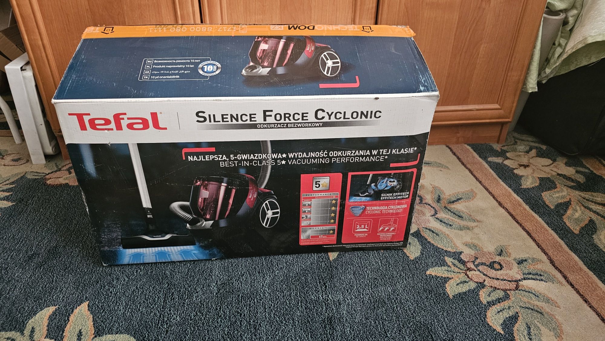 TEFAL Silence Force Cyclonic TW7272EA