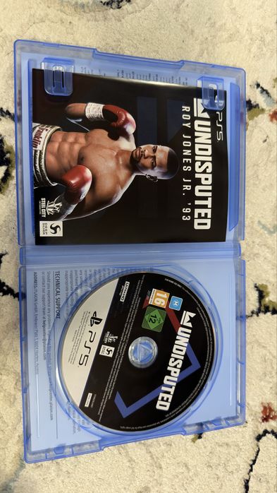 Диск игры Undisputed PS5