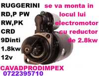 Electromotor pentru Ruggerini serie RD,RP,RW,PM ,PK,P,MD,PW,CRD