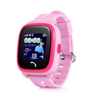 Ceas smartwatch GPS copii MoreFIT GW400s Pro Sim Monitorizare Roz