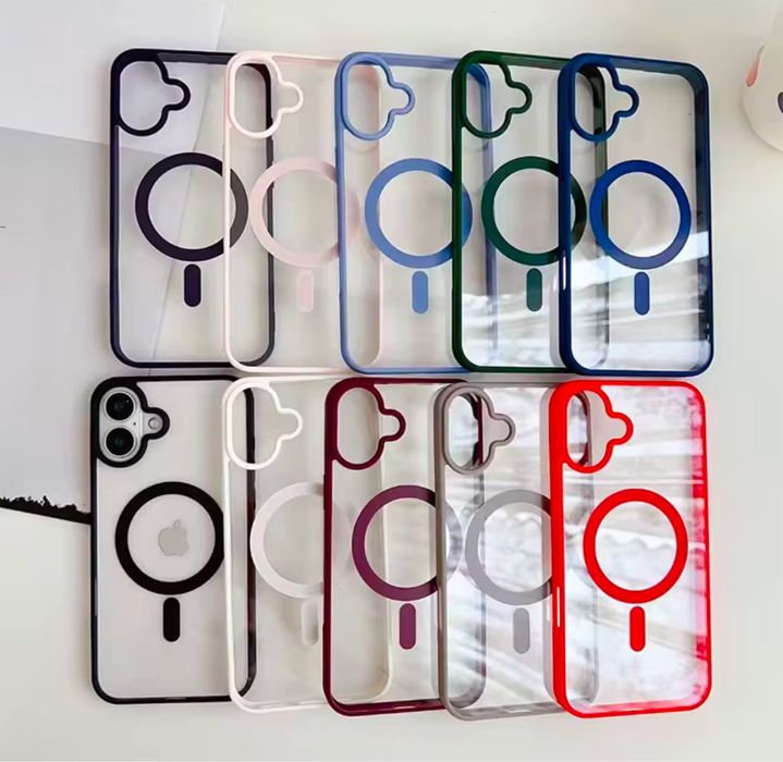 Husa MagSafe transparenta pt iPhone Air / 17 / 17 Pro / 17 Pro Max