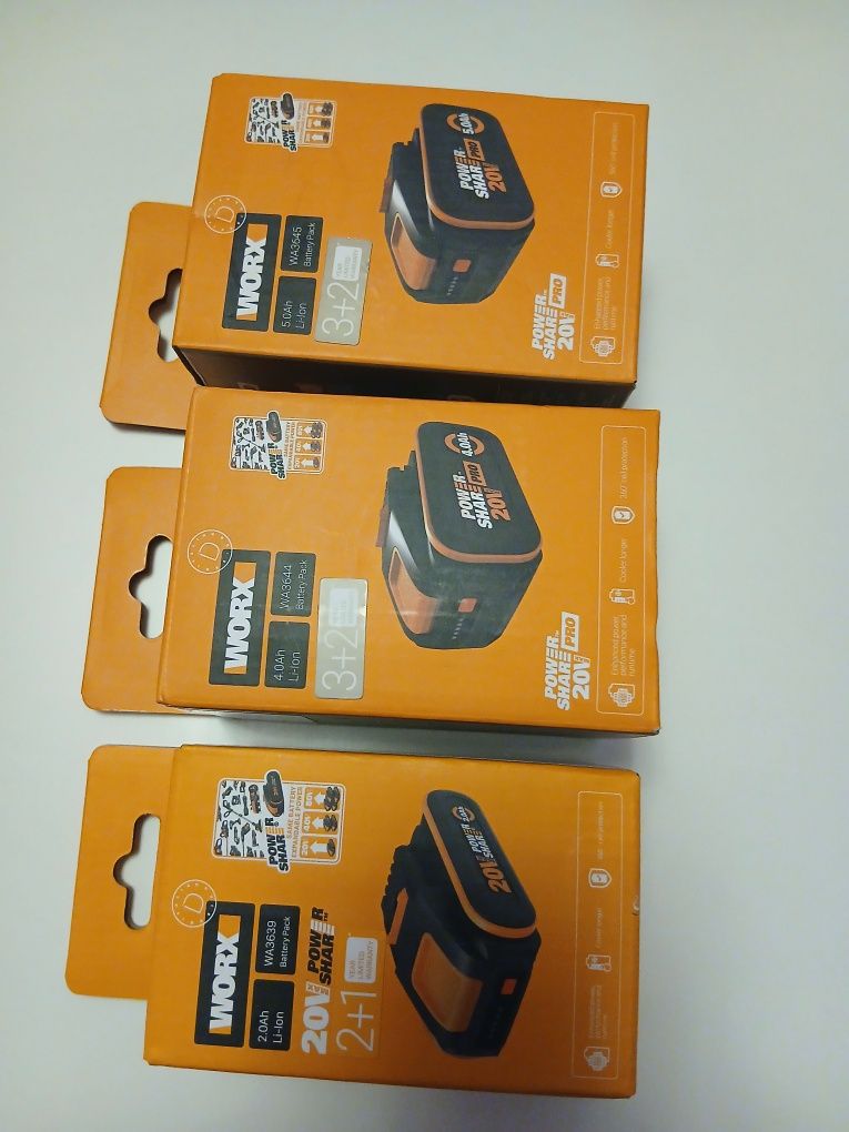 Acumulator Worx 20 V Power Share