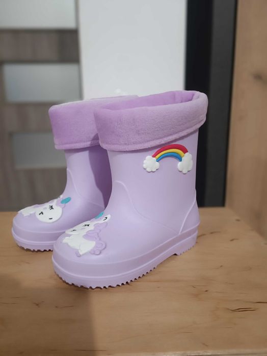Нови детски гумени ботуши