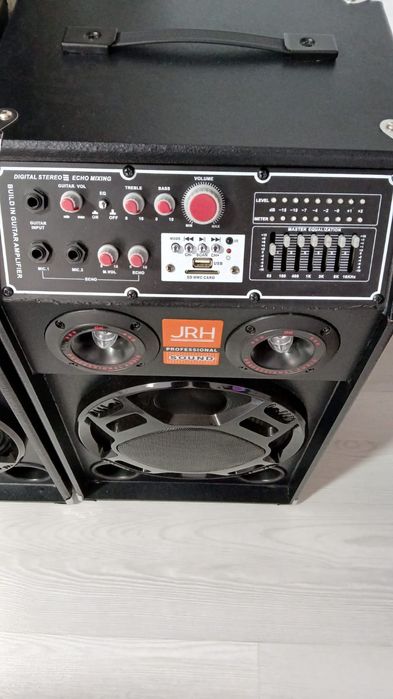 Boxe JRH cu microfon fără fir si telecomanda