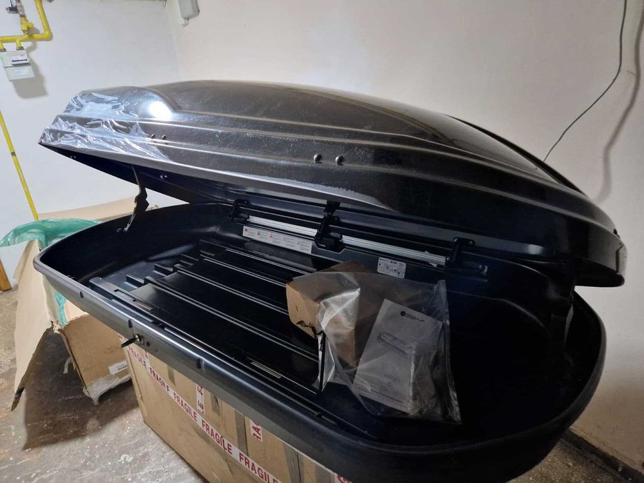 Cutie Portbagaj Modula WeGo Negru 450 L / NOUA / MIC DEFECT