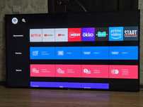 Sony 65" 165 см смарт телевизор 4K smart tv