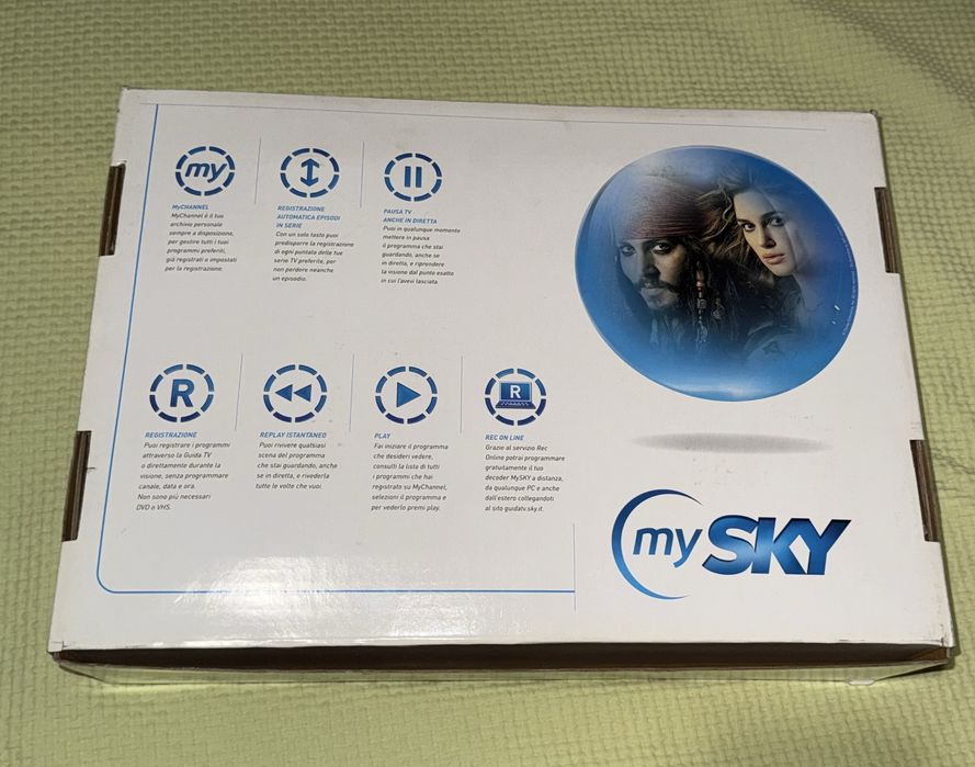 Set top box my sky si plus accesorii