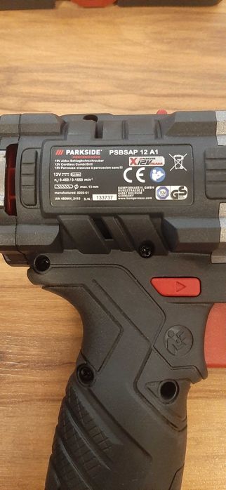 Masina de gaurit si insurubat cu percutie PARKSIDE PSBSAP 12 A1-5lei t