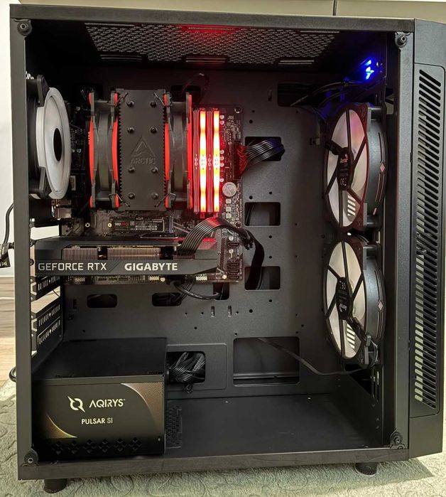 Gaming PC Ryzen 5600 RTX 3060 + AOC 32" 240 Hz + mini PC