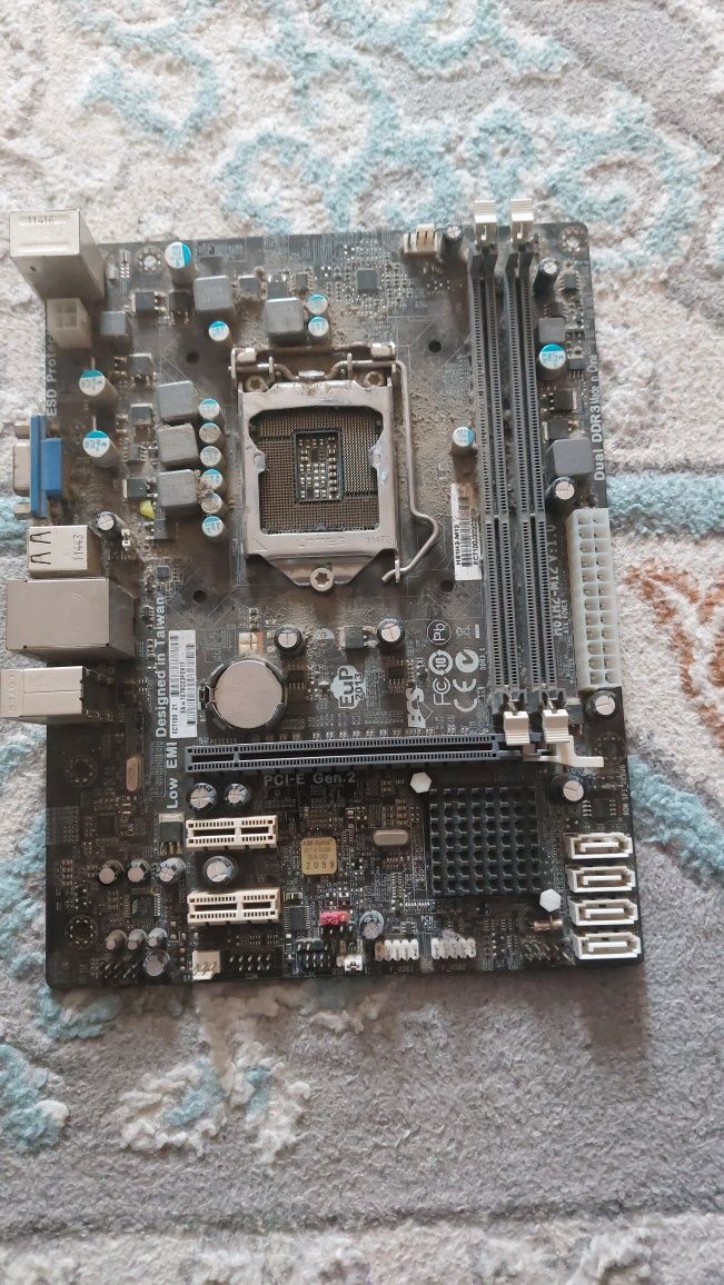 Gtx 750, 2 gb ddr5, + плата 1155