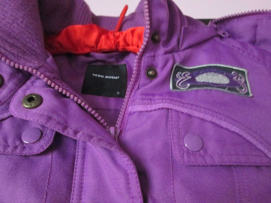 vesta mov Vero Moda  cu gluga dame S