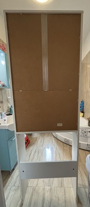Vand dulap pentru baie cu loc pentru masina de spalat
