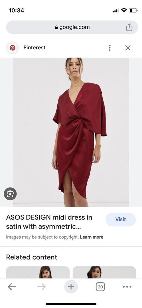 Rochie seara Asos