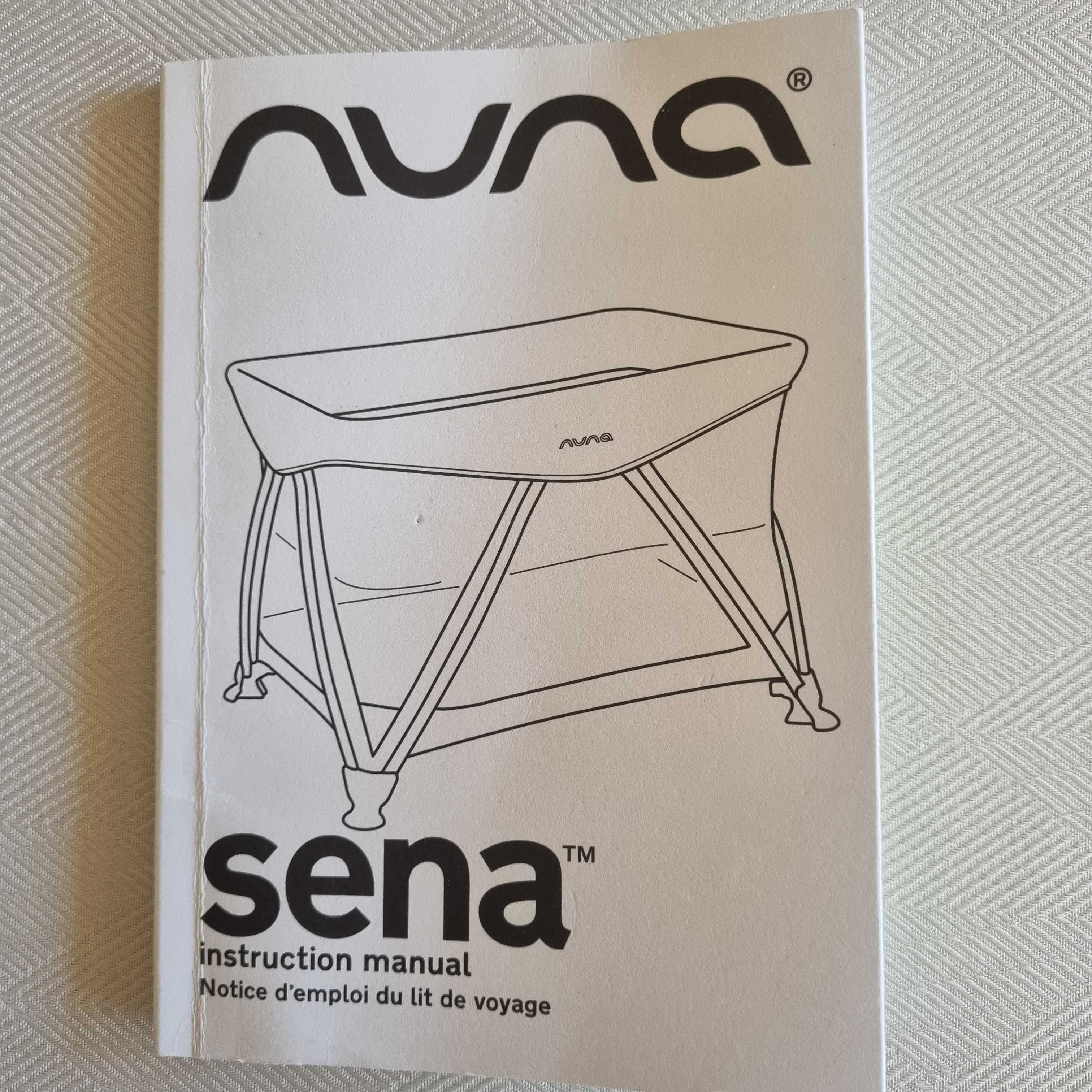 Сгъваема кошара Nuna Sena червена