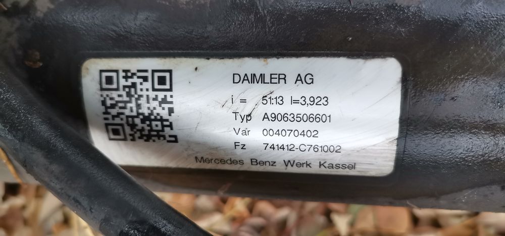 Grup punte spate Mercedes sprinter