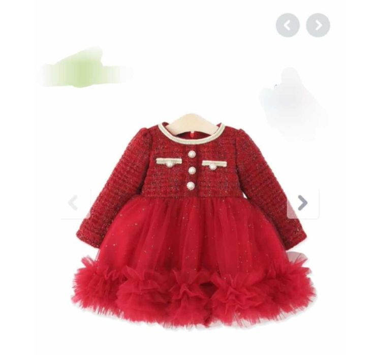 Детска официална рокля