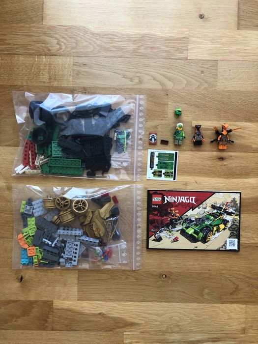 Lego Ninjago 71763 Masina de curse EVO a lui Lloyd
