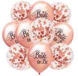 Baloane latex si folie Bride to be