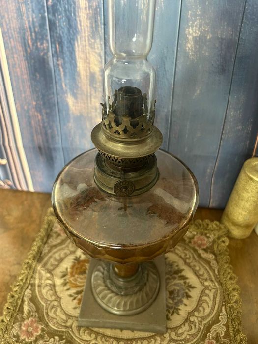 DN830 Lampa petrol superba cu sticla 2kg 54 cm h