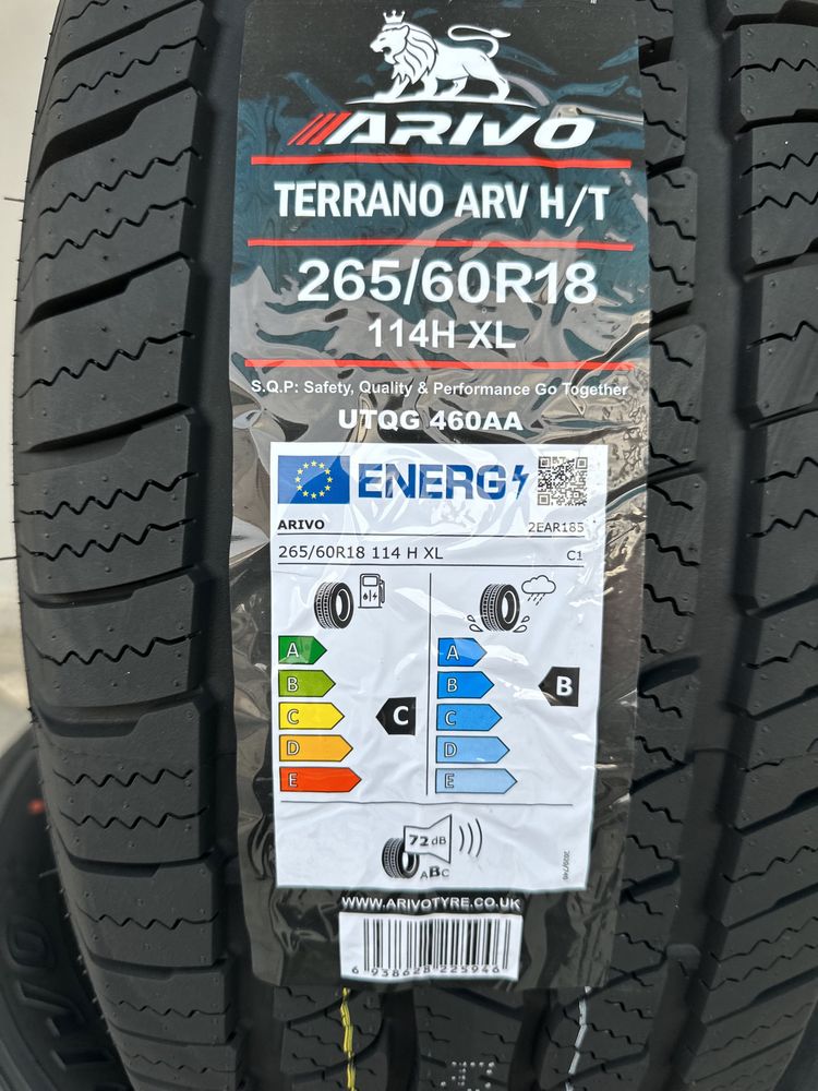 Нови летни гуми ARIVO TERRANO ARV H/T 265/60R18 114H XL НОВ DOT
