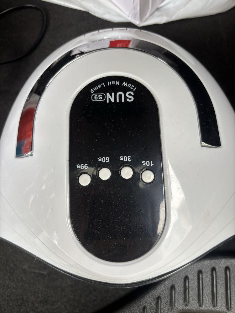 UV LED лампа за маникюр SUN S9 – 120W и електрическа пила за нокти.