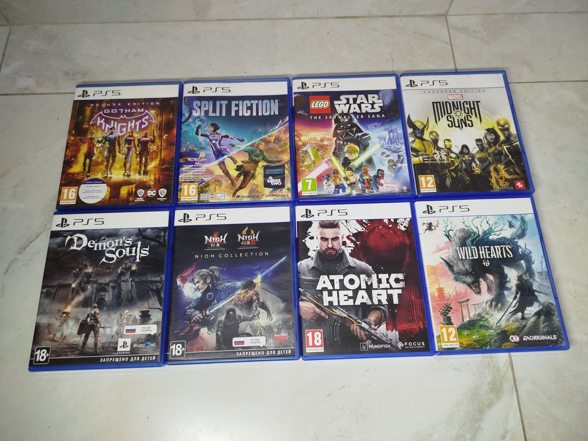 Диски PlayStation 5 игры ps5