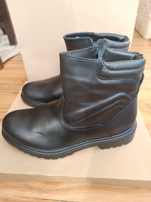 Зимни мъжки боти естествена кожа