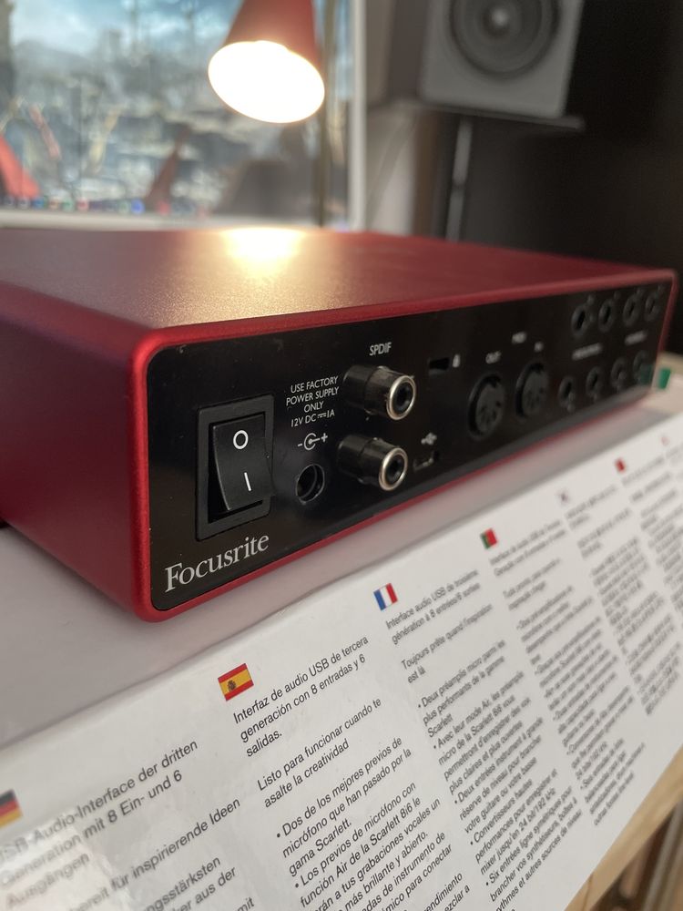 Focusrite Scarlett 8i6 3rd Gen