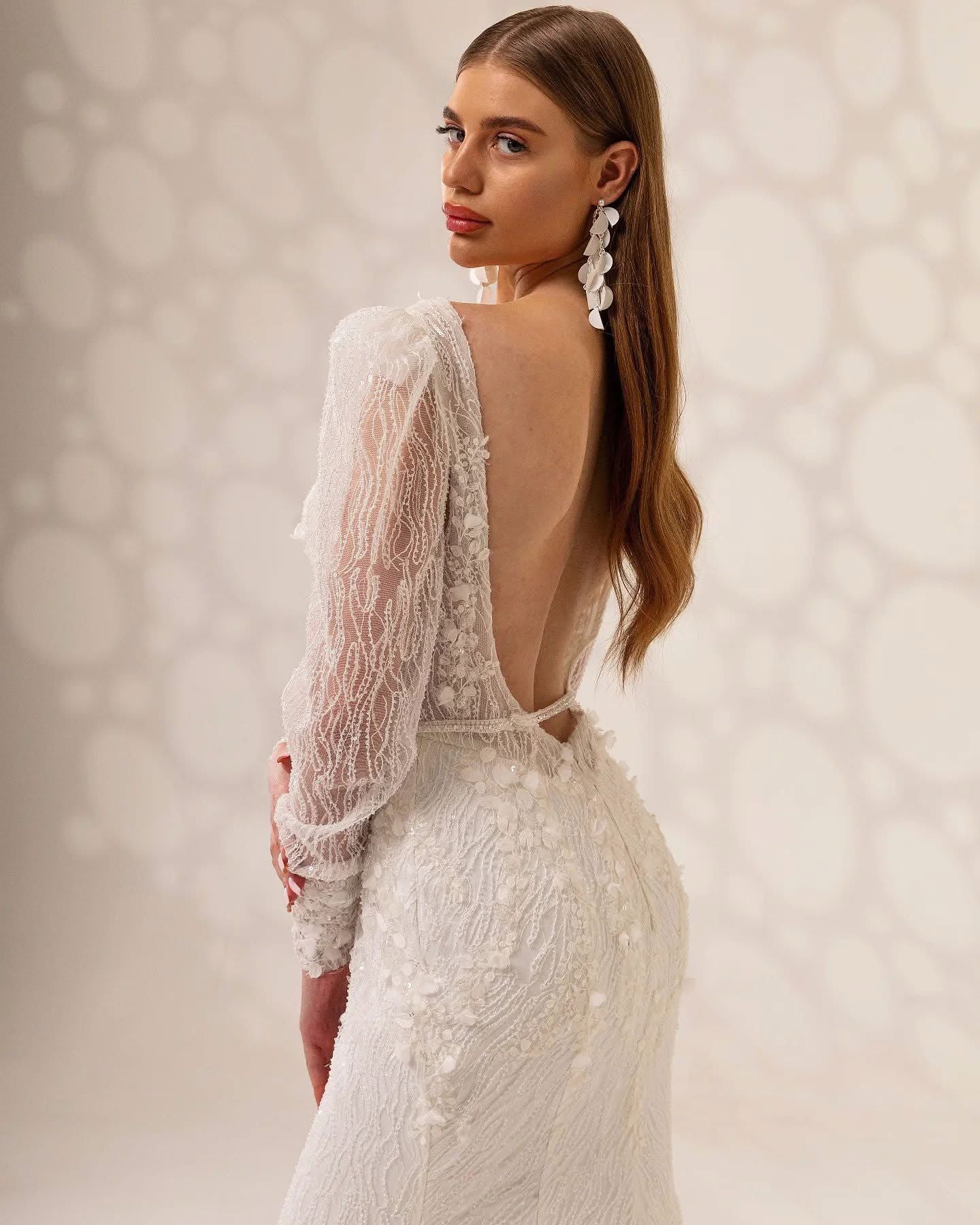 Rochie mireasă tip sirenă