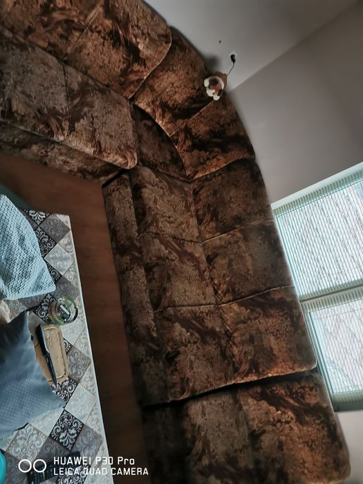 Ъглов диван с функция съм