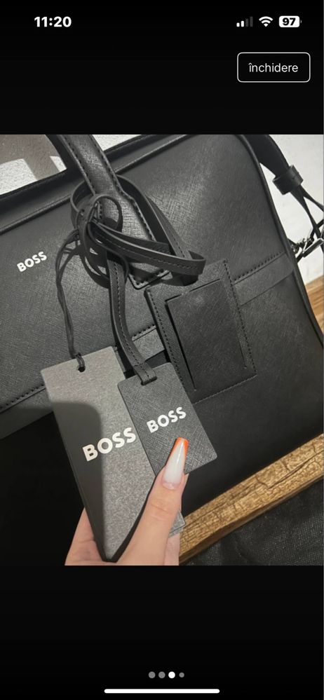 Geantă documente HUGO BOSS