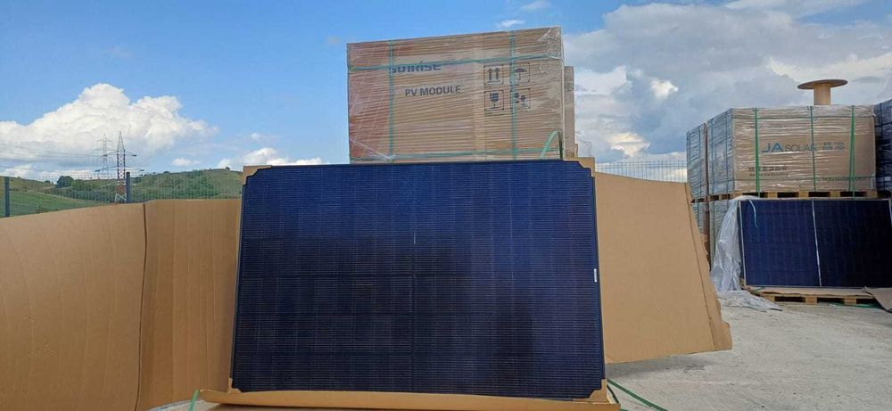 Panou Fotovoltaic Sunrise Aquaman 455 W –  Bifacial, Ramă Neagră