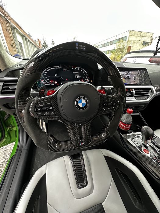 Volan BMW M Carbon Seria G - Incalzire - Vibratii - Traffic Jam Assist