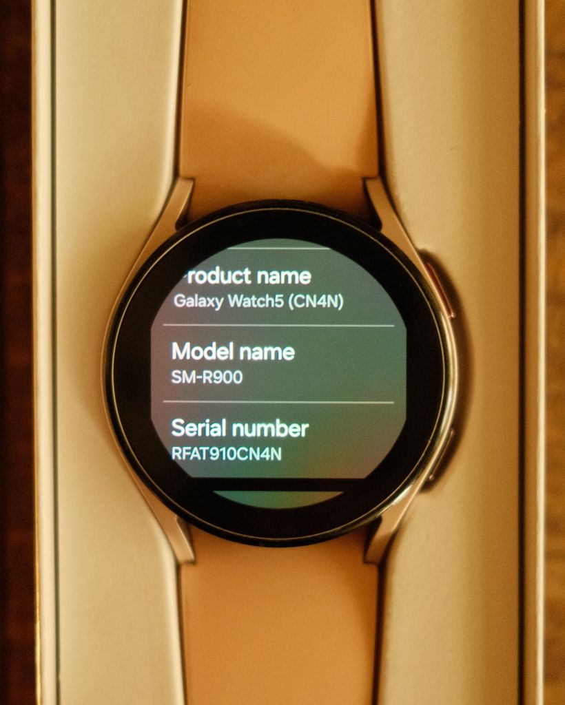 Samsung galaxy watch 5 40mm pink gold