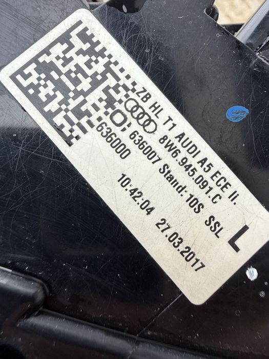 Stop LED si stop hayon stanga spate Audi A5 2017+