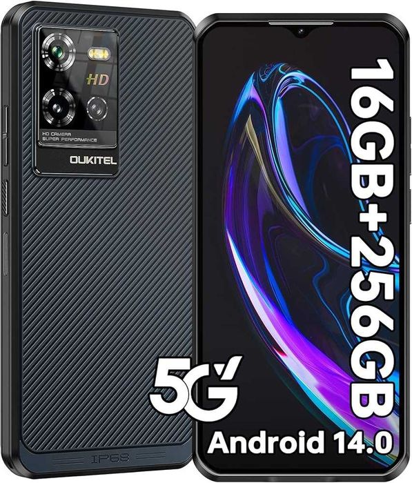 Oukitel WP50 5G 16GB RAM 256GB ROM с IP68 защита