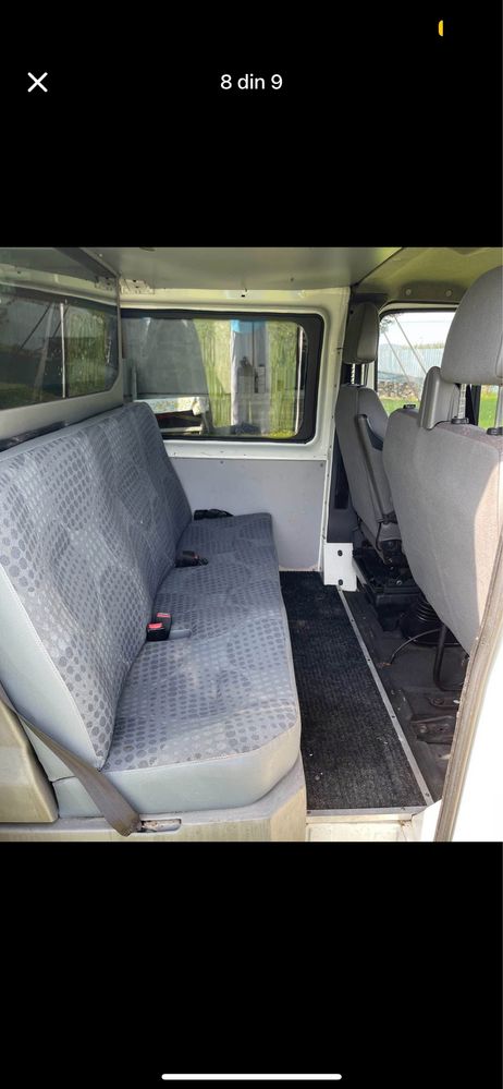 Ford Transit 2.4 Diesel 05/2006 Mixt 6 Locuri +Marfa