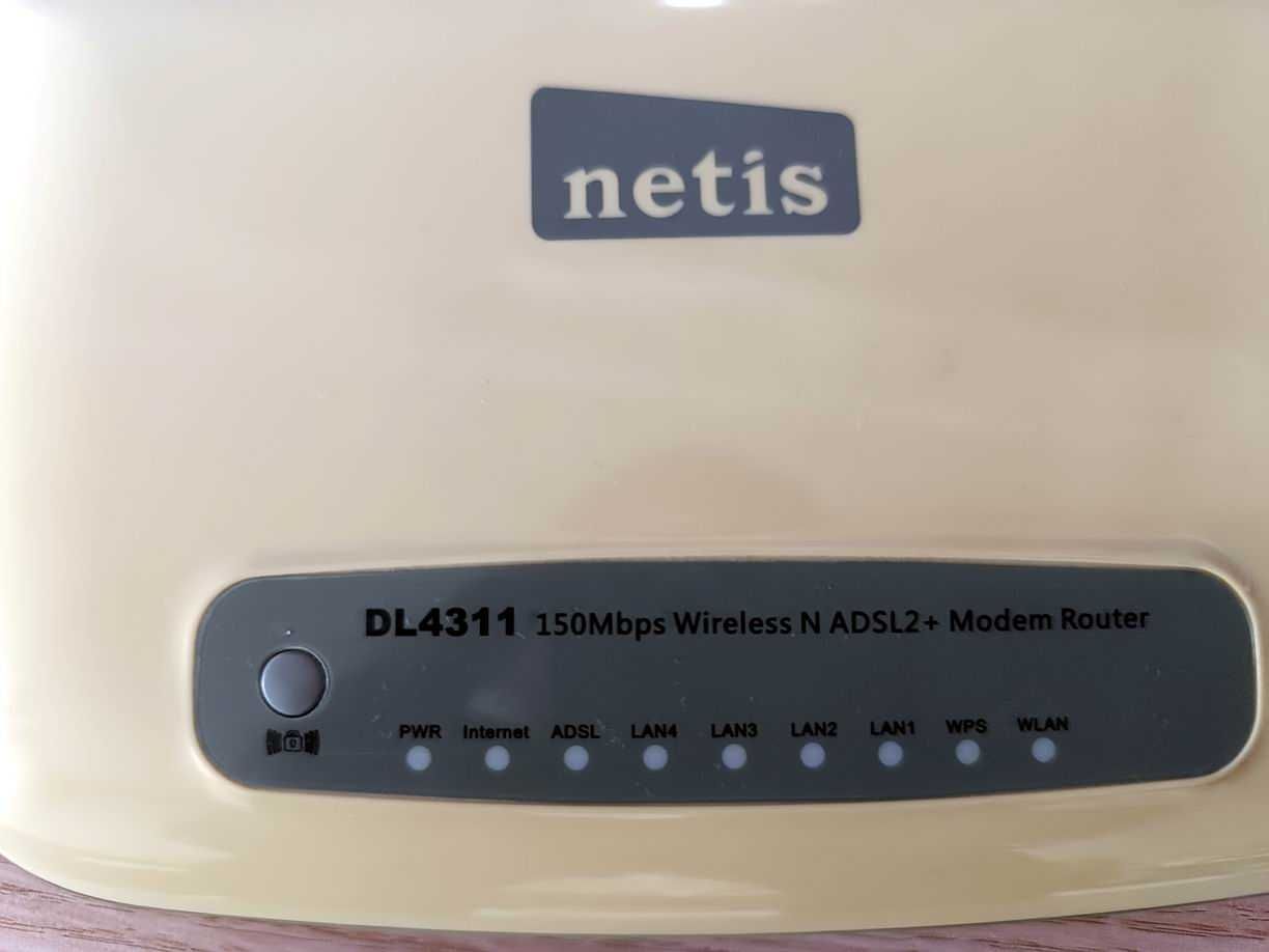 Модем Роутер netis DL4311 4 тыс. тенге