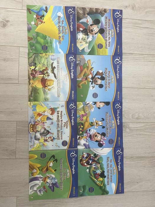 Colectia Disney English-Nivelul 1- Povesti bilingve-Noi