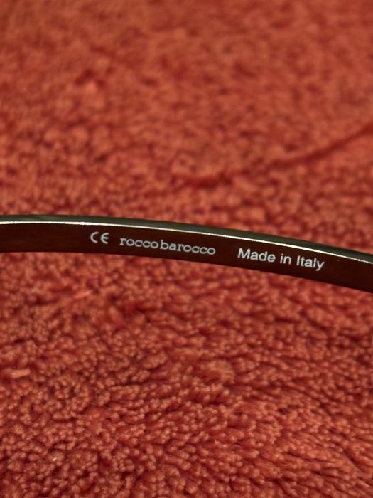 Оригинални слънчеви очила/маска с лого от камъни Пако Рабан!