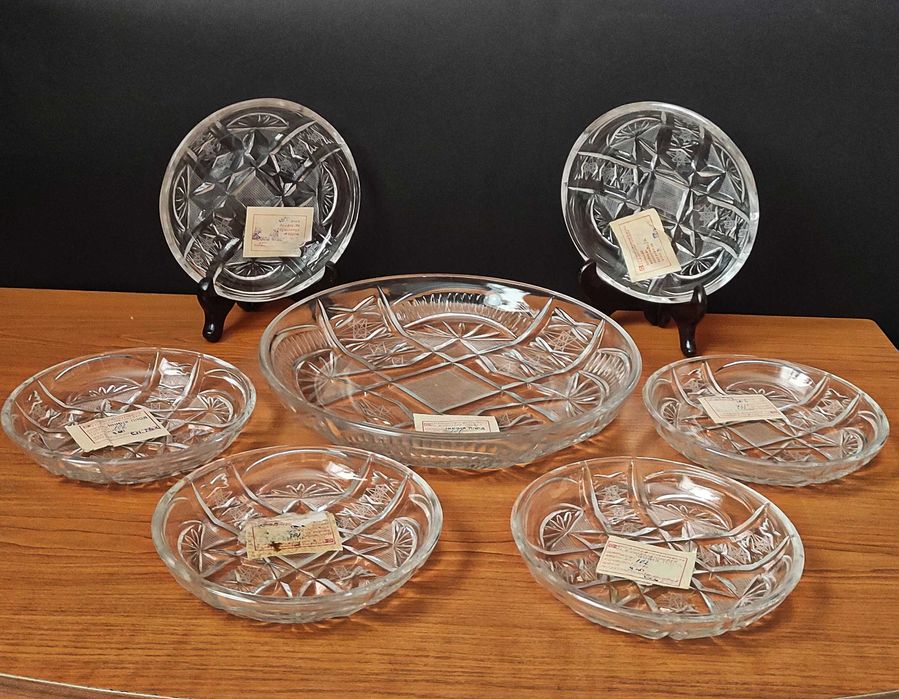 Български кристален сервиз чисто нов